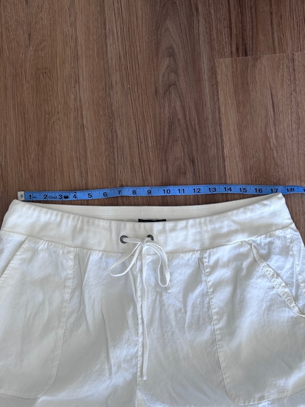 Eileen Fisher White Woman’s Joggers 1X Parachute Pants Utility Draw String Relax - Picture 9 of 9